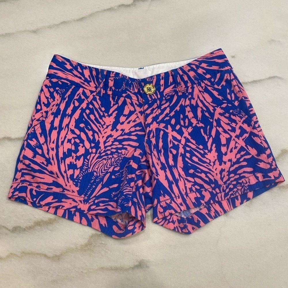 Lilly Pulitzer Callahan‎ Shorts size 0 Sapphire Blu